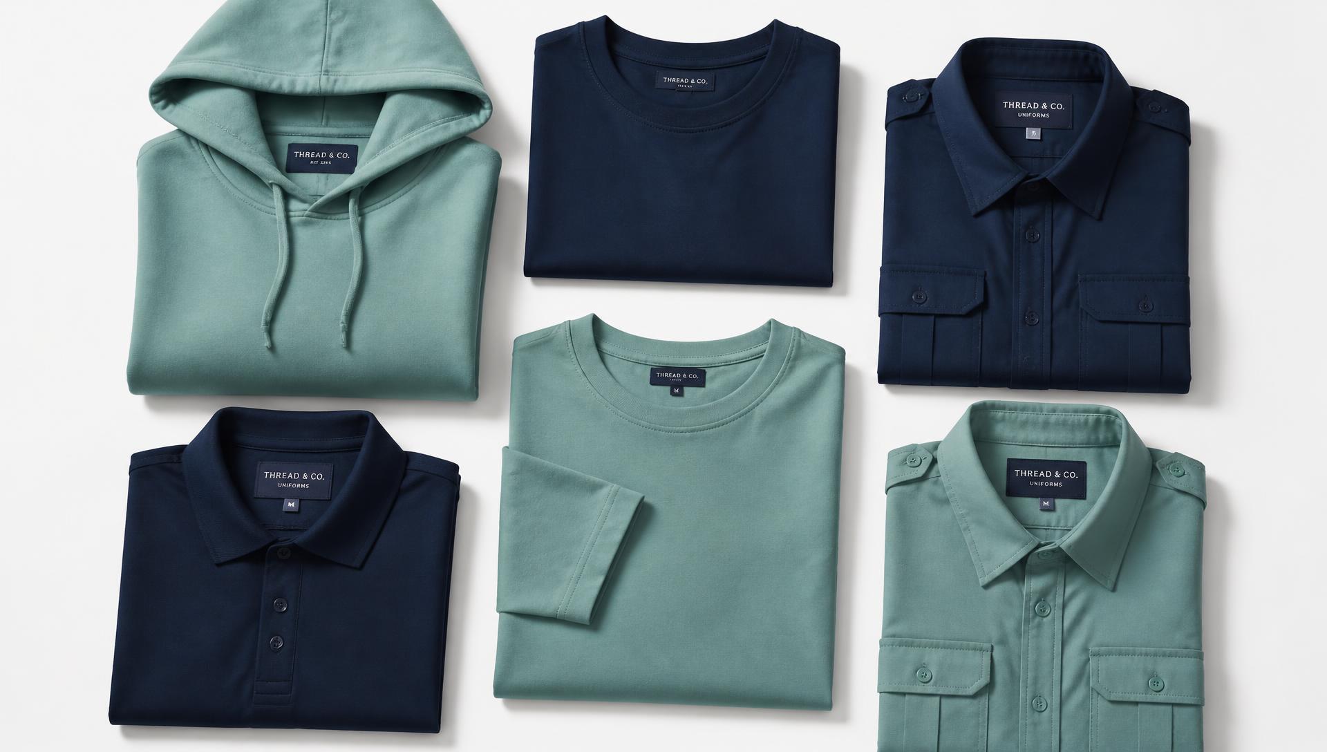 Hoodies, t-shirts and uniforms produced on the Divago Apparels factory floor